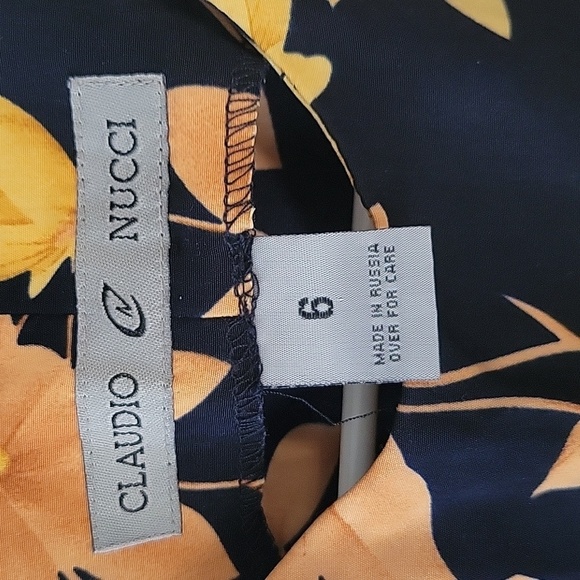 Claudio Nucci Floral Sleeveless Mini Dress - Picture 3 of 7